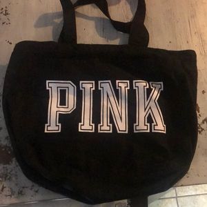 Pink Victoria Secret school bag backpack book bag